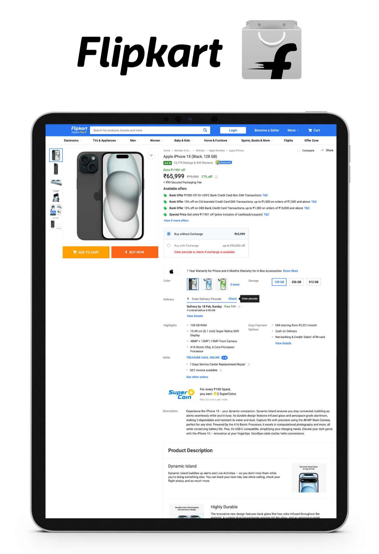 Flipkart ecommerce content