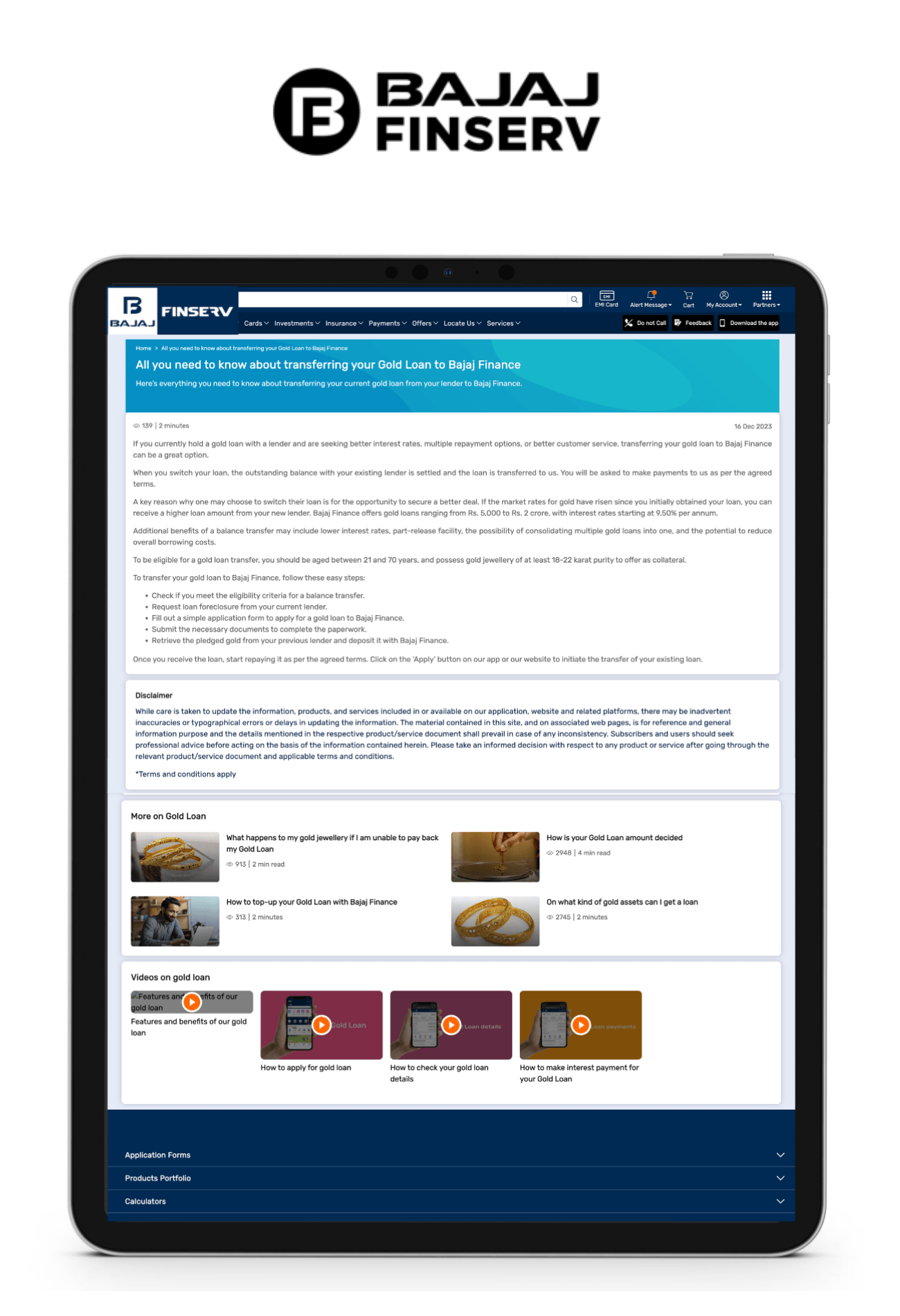 BajajFinserv email copywriting services client of fellocraft