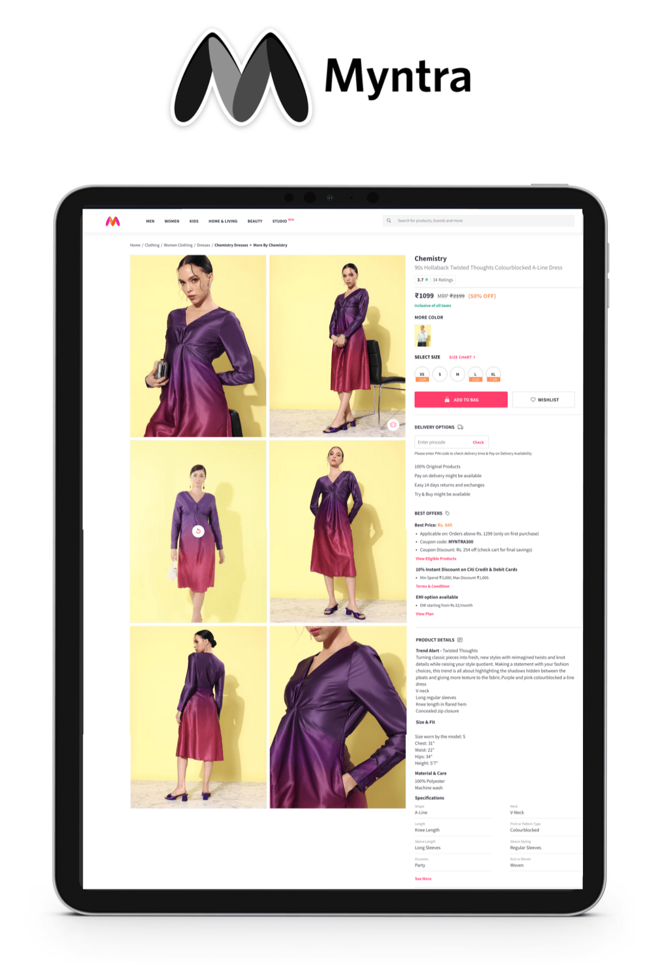 Myntra email copywriting services client of fellocraft